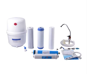 Système de filtration d'eau par osmose inverse domestique de moins de 75 GPD pour usage extérieur et hôtelier, électrique/manuel, en plastique, filtration en 5 étapes - Product Image 5