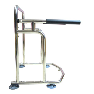 ราวจับห้องน้ำสแตนเลส 304 ยี่ห้อซันเซ็ท แอสซิสท์ แบบพับขึ้นได้ ไม่ต้องเจาะ เพิ่มความปลอดภัย หนาพิเศษ กันลื่น สำหรับห้องน้ำ - Product Image 3