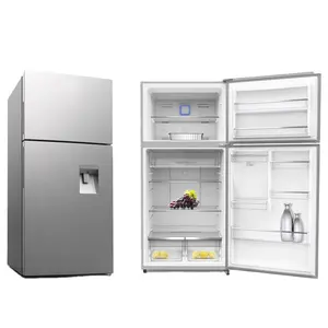 Cheap Double Door Refrigeration Equipment Freezer Fridge Refrigerator