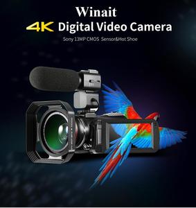 Winait Máy Quay Video Kỹ Thuật Số Tầm Nhìn Ban Đêm 4K Với Màn Hình Cảm Ứng 3.0 ''<span class=keywords><strong>Mini</strong></span> <span class=keywords><strong>Dv</strong></span> - Product Image 2