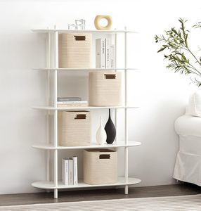 Bán Buôn 3 Gói Tủ Quần Áo Tổ Chức Kệ Giỏ Dệt Lưu Trữ Cube Tổ Chức Lưu Trữ Bin Bông Sợi Dây Lưu Trữ Giỏ - Product Image 4