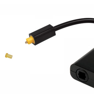 อะแดปเตอร์ออปติคอลดิจิตอลแบบสองพอร์ต Toslink <span class=keywords><strong>สาย</strong></span>สัญญาณเสียงหุ้ม PVC ยาว 0.2 ม. สำหรับคอมพิวเตอร์ เครื่องเล่นดีวีดี 1 เข้า 2 ออก - Product Image 2