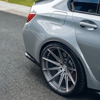 Ruedas Forjadas Cóncavas Profundas Personalizadas de Lujo Forgex Cf3, 5X112 5X120 Monobloque Cromadas de 17 18 19 20 21 22 23 24 Pulgadas para BMW Audi Urus