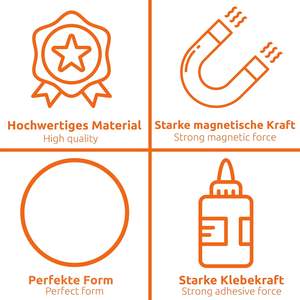 Juego de 2/3/5/10/20, instalación rápida y segura sin perforación, montaje magnético autoadhesivo para Detector de humo, diámetro de 50 mm para el hogar - Product Image 5