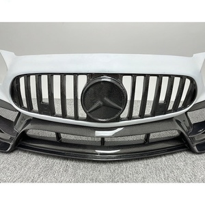 Pare-chocs avant et calandre en semi-fibre de carbone pour Mercedes-Benz <span class=keywords><strong>AMG</strong></span> <span class=keywords><strong>GT</strong></span> GTC GTS, édition IMP modifiée - Product Image 4