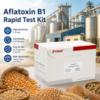 Kit de test rapide Aflatoxine B1 pour la sécurité des aliments et des aliments pour animaux, non toxique, sûr et fiable pour la conformité à la réglementation alimentaire