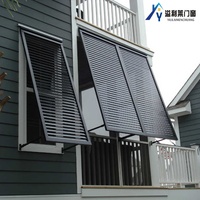 Store banne horizontal moderne en alliage d'aluminium – Durable, écologique, facile à nettoyer, isolation thermique, étanche, pour extérieur, hôtel