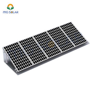 Système de montage de <span class=keywords><strong>panneaux</strong></span> <span class=keywords><strong>solaires</strong></span> à angle d'inclinaison réglable installation triangulaire <span class=keywords><strong>sur</strong></span> toits plats et murs - Product Image 1