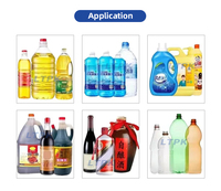 Machine de remplissage de liquides semi-automatique à haute précision avec 2 têtes de distribution numériques anti-mousse pour boissons et spiritueux