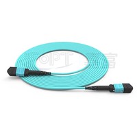 Câble de brassage fibre optique MTP MPO 8, 12, 24 fibres OM3 OM4 Multimode Monomode à faible perte, transmission rapide, pour FTTx FTTH, garantie 1 an