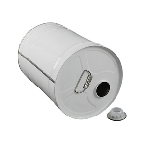 Bidon rond en tôle de 18 L, seau de 18 litres, baril, fût <span class=keywords><strong>avec</strong></span> <span class=keywords><strong>bec</strong></span> <span class=keywords><strong>verseur</strong></span> et couvercle pour aérosol, pour usage chimique - Product Image 1
