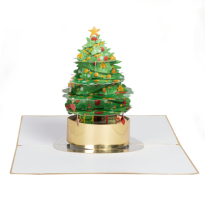 การ์ดอวยพรคริสต์มาสหัตถกรรม3D การ์ดกระดาษป๊อปอัพสำหรับเป็นของขวัญวันหยุด - Product Image 5