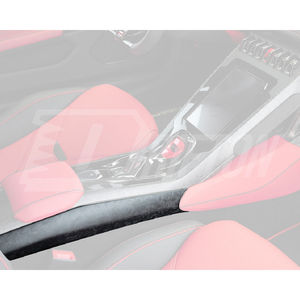 Reemplazo de la consola central de fibra de carbono con tiras laterales para el reposabrazos del Lamborghini Huracan LP610 LP580 EVO Tecnica Interiors - Product Image 1