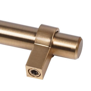 Poignées de meubles de haute qualité matériel de tiroir populaire poignée en métal Champagne <span class=keywords><strong>Bronze</strong></span> tire poignée meubles chambre tire - Product Image 6