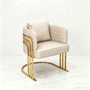 Custom Color & Gold Base Nail Salon Clients <b>Chair</b> of Technician Manicure Pedicure Stool for Beauty Room Furniture Small <b>Chair</b> - Product Image 4