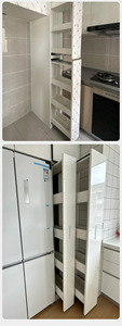 Heavy-Duty Sliding Cabinet <b>Buffer</b> Damping Silent Function <b>Floor</b>-Mounted Guide Rails for Kitchen Dining Cold-Rolled Steel 31-50kg - Product Image 3