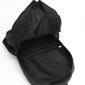 Laptop Backpack Large Capacity Multi Compartment Business Travel Unisex Solid Color 17 Inch <b>Computer</b> <b>Bag</b> - Product Image 4