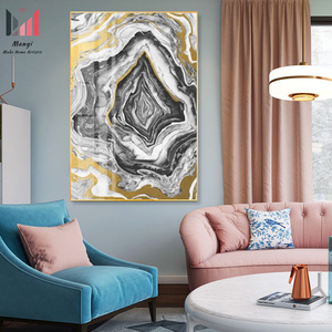 Dipinto Moderno di Alta Qualità con Diamanti 3D, Cristalli, Porcellana e Marmo, Arte Astratta per Decorazione di Casa, Hotel e Ufficio - Product Image 5