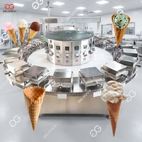 Machine commerciale à gaufrettes et cornets de crème glacée en acier inoxydable et prix – Machine à rouleaux pour cornets de crème glacée