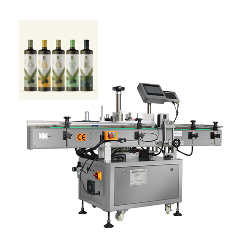 Semi-Automatic Plastic Bottles Labeling Machine round Bottle Adhesive Labeling Pneumatic Driven Automatic
