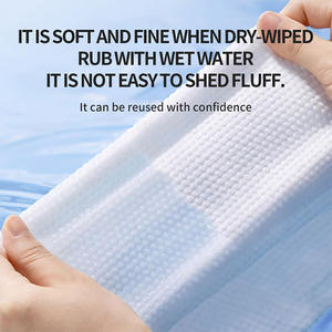 Toallitas de Algodón Súper Suaves y Lisas, Sin Pelusas al Mojarse, para <span class=keywords><strong>el</strong></span> Cuidado Diario de la Piel, Gran Oferta - Product Image 6