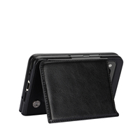 Casing ponsel dompet Flip bisnis mewah untuk Google Pixel dompet kartu magnetik lipat penutup belakang kulit Pu