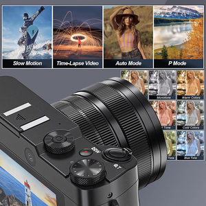 Wifi & HDMI đầu ra 64mp máy ảnh kỹ thuật số 8X quang <span class=keywords><strong>video</strong></span> máy ảnh nhiếp ảnh vlog máy ảnh cho Youtube - Product Image 6