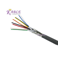 "Kabletex UL2725 Tresse Câble Blindé USB Fils d'Alimentation 26AWG 2C 28AWG 4 Noyaux PVC Cuivre Fil Isolé VW-1 FT1 Toron"