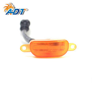 ไฟวิ่งกลางวันแบบ LED สีเหลืองอำพันสำหรับกระจังหน้ารถยนต์ F-150 Raptor รุ่น ADT Smoked Lens พร้อมไฟ LED สีขาว เหลืองอำพัน และสีแดงสำหรับรถยนต์ - Product Image 6