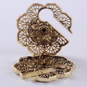 Pendentif d'<span class=keywords><strong>oreille</strong></span> en acier inoxydable, style tribal, vintage, doré, motif mandala floral, pour piercing corporel, anneau d'expansion et de lest - Product Image 5