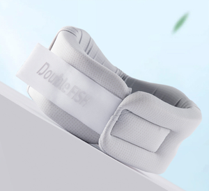 Bantalan leher busa memori bernapas, bantal perjalanan untuk pesawat/mobil/kantor, dukungan tulang belakang serviks pereda nyeri - Product Image 6