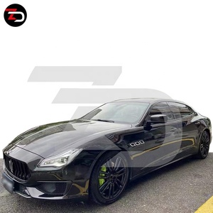Pare-choc avant de Style Trofeo, pare-chocs arrière, jupes latérales de gril principal, pointe d'échappement pour <span class=keywords><strong>Maserati</strong></span> <span class=keywords><strong>Quattroporte</strong></span> 2012 à <span class=keywords><strong>2023</strong></span> - Product Image 1