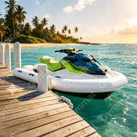 Housse de protection personnalisée en PVC pour pare-battage de bateau marin, collier gonflable rond en PVC pour jet ski