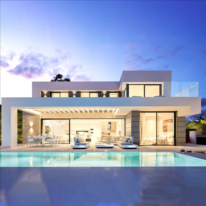 Modular Steel Residential Villa House for