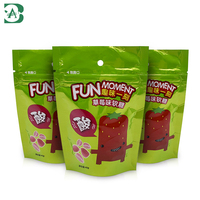 Offre Spéciale de qualité supérieure Dessert petites collations en plastique debout sac de poche de qualité alimentaire pour l'emballage de thème de bonbons