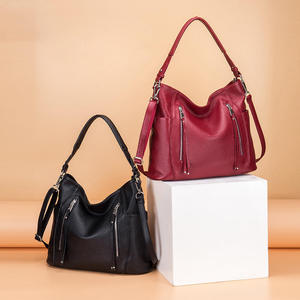 Bolsos de Mano Andong para Mujer, de Cuero Vacuno Genuino, Bolsos de Hombro de Moda para Dama, Bolso Bandolera Femenino, Bolso de Mano Elegante para Mujer BL-8350 - Product Image 1