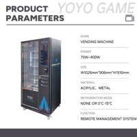 Distributeur automatique commercial de cartes Pokémon avec système de refroidissement et gestion à distance