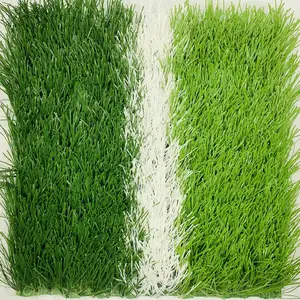 多用途人造塑料草垫20-40毫米堆高合成草皮地毯足球花园室内/室外聚乙烯聚丙烯卷