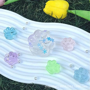 Luminous Cat Paw Fidget Toy Stress Relief Relax Toys Sticky Decompressing Pinching Cat Claw Soft Squeeze Toys Party Gifts - Product Image 1