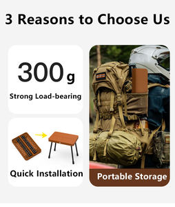 كرسي حديقة خفيف الوزن للغاية قابل للطي بتصميم عصري، أثاث للصيد، كرسي تخييم محمول قابل للطي للاستخدام الخارجي في الفعاليات - Product Image 2