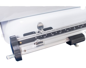 Báscula de medición de peso para niños recién nacidos con bandeja, placa de acero portátil de 20kg y 10g para clínica médica doméstica, Material de hierro - Product Image 2