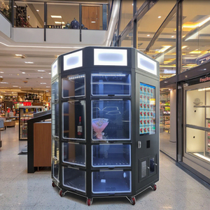 花店鲜花花束自动售货机冷藏储物柜饮水机触摸屏硬币支付系统SDK - Product Image 4