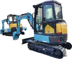 Kubota 3ตันรถขุดขนาดเล็กติดตาม U30ตีนตะขาบขุดไมโคร U 15 17 20 30 35 55 - Product Image 4