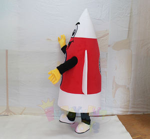 Venta al por mayor Halloween Rocket mascota disfraz diseño personalizado adulto Rocker mascota para la venta - Product Image 2