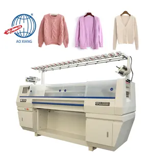 Maglione computerizzato automatico di prezzi all'ingrosso che fa la macchina per maglieria piana per il maglione