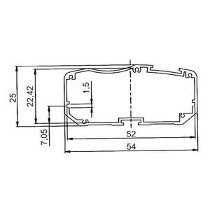 PCB 회로 기판용 맞춤형 CNC 아노다이징 알루미늄 프로파일 압출 LED 라이트 박스 전자제품 인클로저 케이스 - Product Image 5