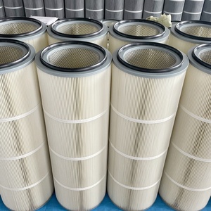 Filtro a Cartuccia Antistatico in Poliestere Plissettato Rotondo FORST 324x660mm per Collettore di Polveri Industriale in Acciaio Inox con Rivestimento in Polvere - Product Image 3
