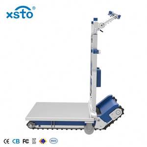 Carrello Saliscale Elettrico a Batteria per Carichi Pesanti, Elevatore a Mano con Cingoli per Salire le Scale - Product Image 6