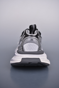 Zapatos para caminar informales gruesos con cordones para hombre de alta calidad, zapatillas de diseñador superior de malla de tendencia a la moda, venta al por mayor - Product Image 6