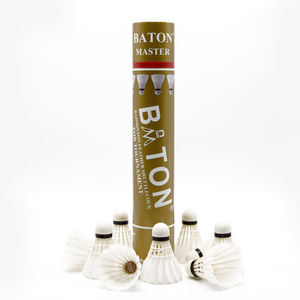 Pasokan pabrik kualitas Super bulu angsa Baton Master sama dengan AS50 BT-Master Kok Badminton gabus alami - Product Image 2